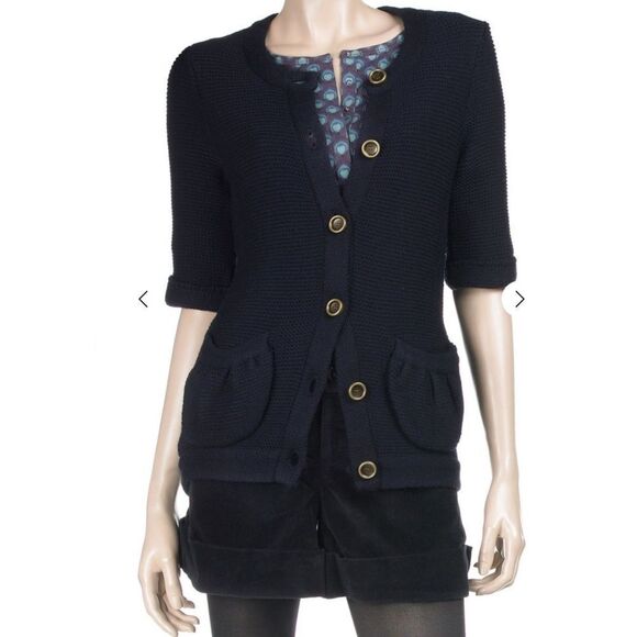 MARC BY MARC JACOBS Brown Marina Knitted Cardigans - Picture 8 of 11